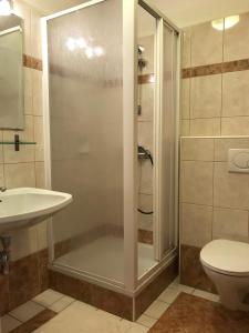 Vannituba majutusasutuses Apartementhaus Helene am Klopeinersee