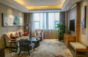 TV o dispositivi per l'intrattenimento presso Wyndham Jingzhou