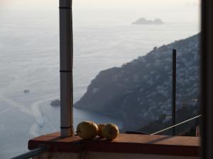 a group of fruit sitting on top of a ledge at GIARDINO SUL MARE in Amalfi