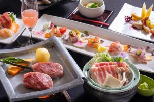 日式旅馆内部或周边提供的食物