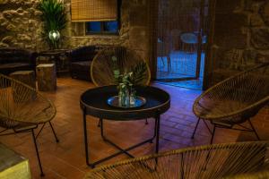 A seating area at La Casa Del Miracle