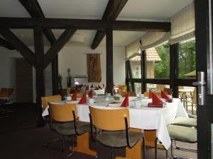 En restaurang eller annat matställe på Ludwig-Harms-Haus Hermannsburg