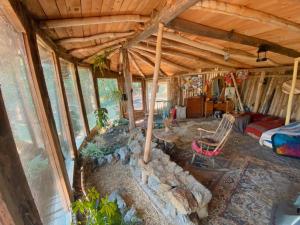 Vrt ispred objekta Hobbit house