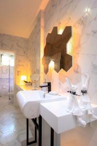 Kupatilo u objektu Hidden Habitat - Design Guesthouse
