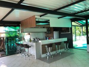 Dapur atau dapur kecil di Ita Park Hotel