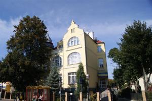 Budova, kde se bed and breakfast nachází