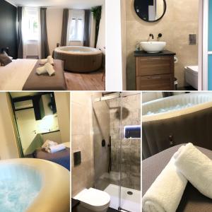 Kúpeľňa v ubytovaní Apartment Zagreb Jacuzzi