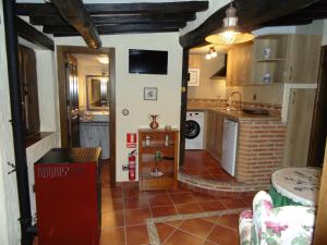 Kuchyň nebo kuchyňský kout v ubytování Apartamentos Azahar