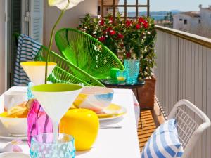 Balkón alebo terasa v ubytovaní Apartment Corales de Mar, at Alcudia Beach
