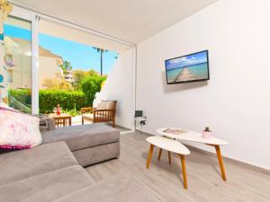 TV tai viihdekeskus majoituspaikassa Apartment Mar del Plata in Alcudia beach