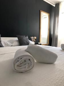 Posteľ alebo postele v izbe v ubytovaní Apartment Zagreb Jacuzzi