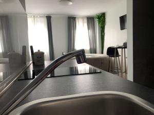Posteľ alebo postele v izbe v ubytovaní Apartment Zagreb Jacuzzi