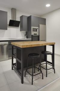 Kuchnia lub aneks kuchenny w obiekcie Xingola - Basque Stay