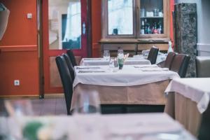 Restaurace v ubytování Au Bon Gîte