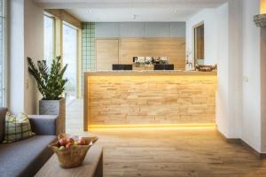 Eldhús eða eldhúskrókur á Hotel Barbarahof Saalbach, inkl JokerCard