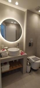 Ванная комната в Skalidis Apartments