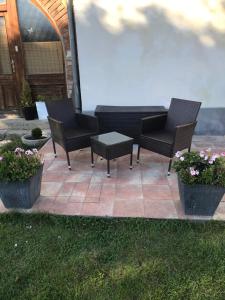 Aed väljaspool majutusasutust Apartmán v koňském areálu Židovice