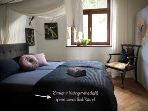 Ένα ή περισσότερα κρεβάτια σε δωμάτιο στο Privatzimmer Leopold