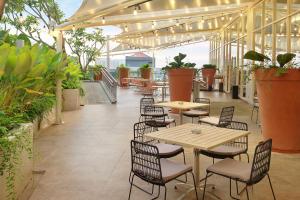 Ibis Samarinda餐厅或其他用餐的地方
