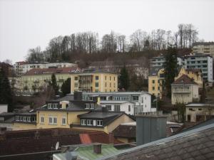 Nespecifikovaný výhled na destinaci Gmunden nebo výhled na město při pohledu z apartmánu