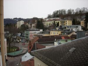 Nespecifikovaný výhled na destinaci Gmunden nebo výhled na město při pohledu z apartmánu