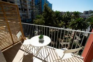 Balkón nebo terasa v ubytování Il Pumo - Apulian Rooms Bari Piazza Moro