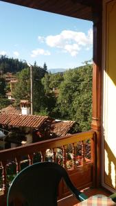 A balcony or terrace at Guest House Bolyarka