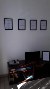 TV/trung tâm giải trí tại Luminoso e Accogliente appartamento