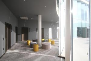 Koupelna v ubytování Albes Hotel