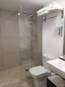 Kúpeľňa v ubytovaní Sinagoga