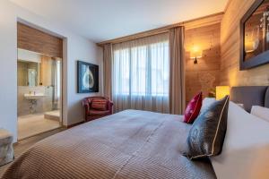Postel nebo postele na pokoji v ubytování Chalet Balthazar