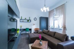 Posezení v ubytování Gróf palace Apartman