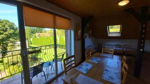 Postel nebo postele na pokoji v ubytování Leśny Dwór Bieszczady + 44 fotografií