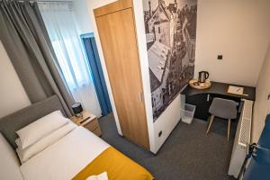 Postel nebo postele na pokoji v ubytování KM therooms BJELOVAR