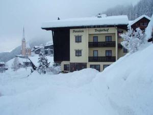 Pension Trojerhof durante l'inverno