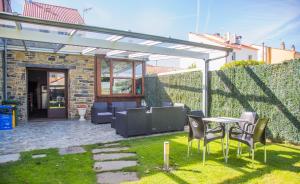 Vonkajšia záhrada v ubytovaní Albergue San Anton