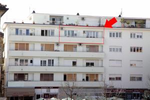 Budova, v ktorej sa apartmán nachádza