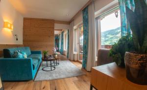 Istumisnurk majutusasutuses Hotel Tipotsch