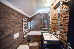 Ένα μπάνιο στο Pension Pîrîu' Morii +228 φωτογραφίες