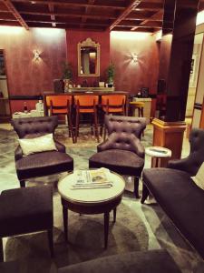 Posezení v ubytování Hotel Eden