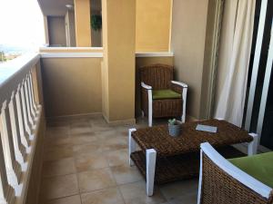 Posedenie v ubytovaní Apartmento La Perla el Medano