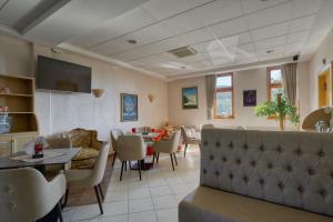 Posezení v ubytování Garni Hotel Zvon