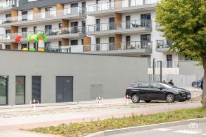 Budynek, w którym mieści się apartament
