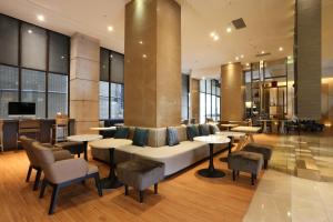Lounge nebo bar v ubytování City Suites - Taipei Nandong