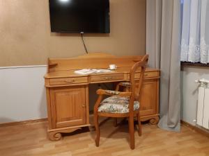 Telewizja i/lub zestaw kina domowego w obiekcie SECESJA HOUSE