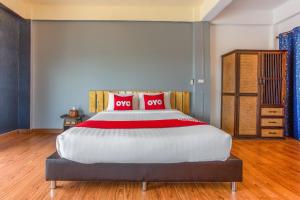 Postel nebo postele na pokoji v ubytování Yak Guesthouse