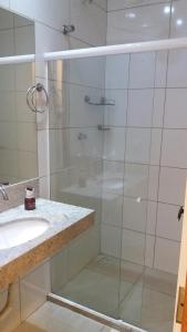 Phòng tắm tại Solar da Praia