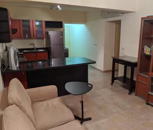 Kuchyň nebo kuchyňský kout v ubytování Ain El Sokhna ground floor, with Pool & Sea view