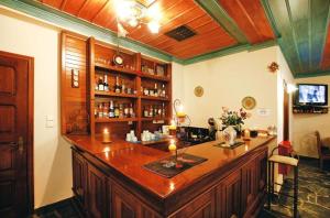 Lounge nebo bar v ubytování Papigiotis Hotel