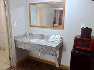 Koupelna v ubytování Guest Inn